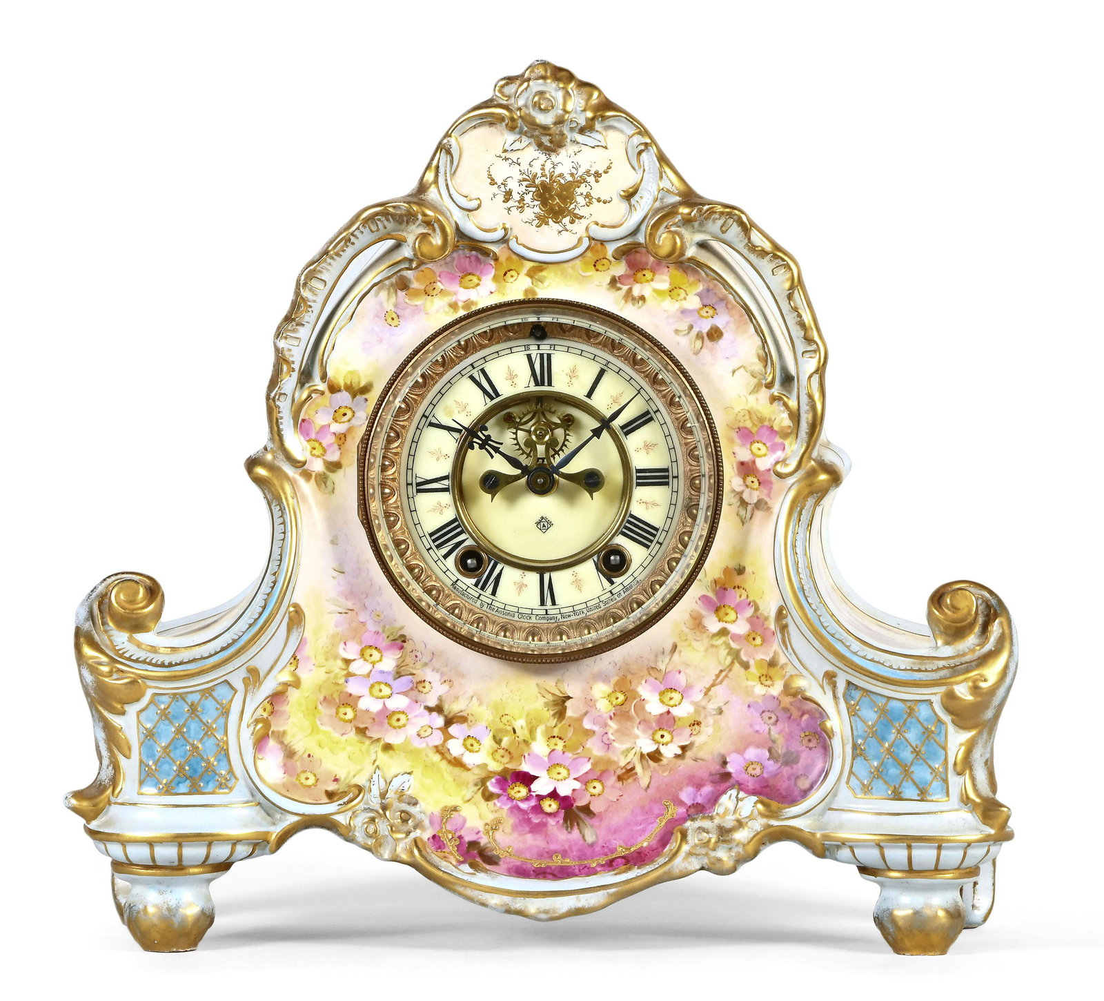 Ansonia Clock Co. La Vera mantel clock (1 of 9)
