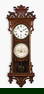 E. N. Welch Mfg. Co. Damrosch double dial calendar clock