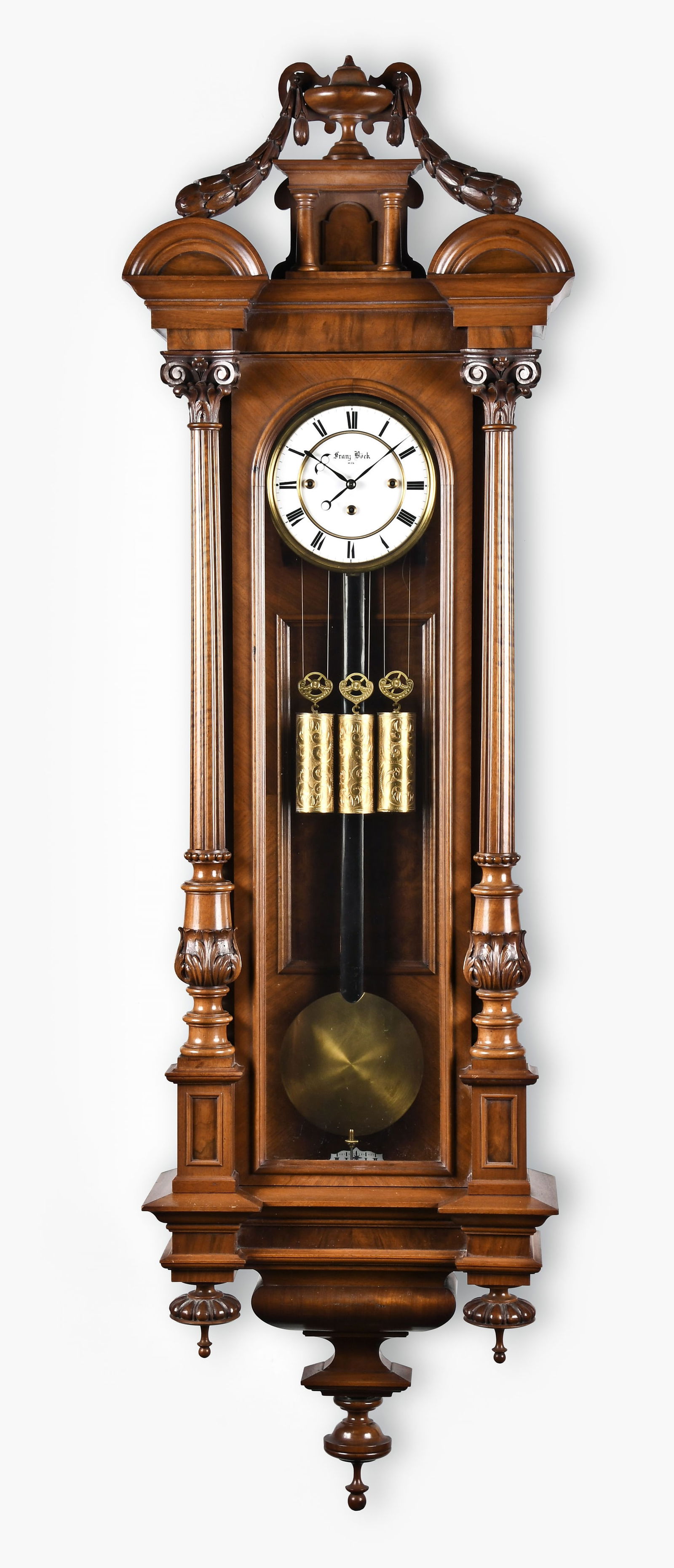 Franz Boeck, grand sonnerie Vienna regulator (1 of 14)