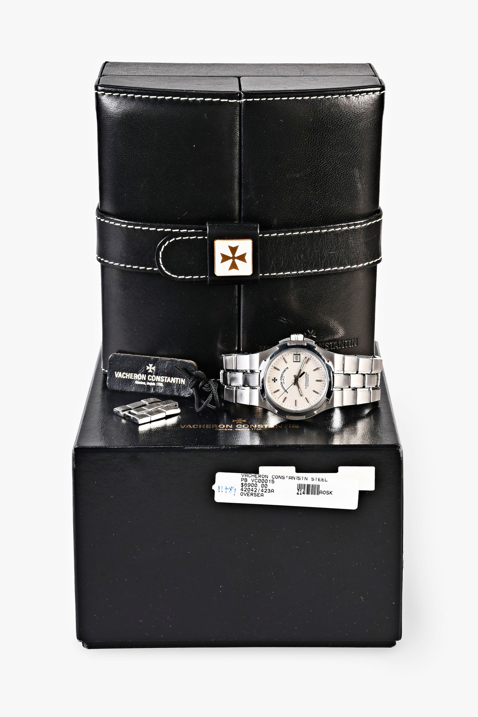 A Vacheron & Constantin ref.42042 / 423A Overseas wrist watch with boxes and papers (1 of 11)