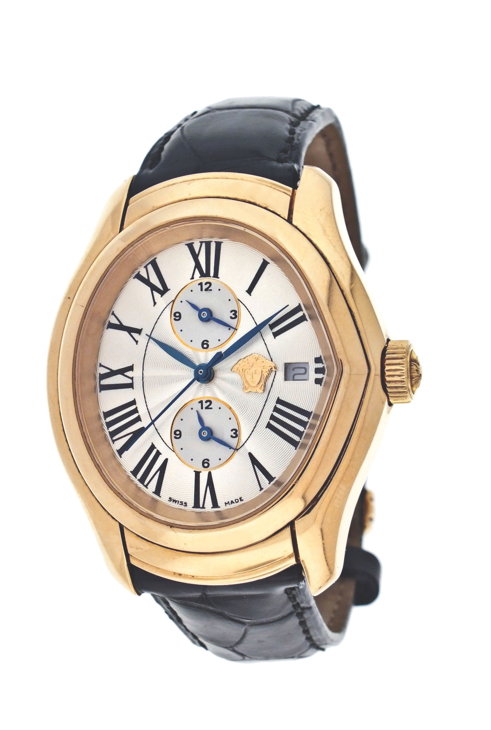 An early 21st century Franck Muller gold limited edition Master Banker wrist watch (1 of 8)