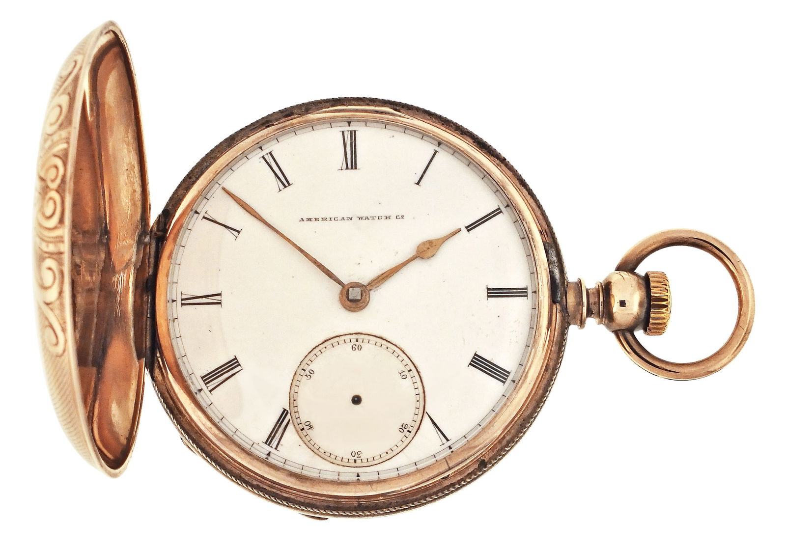 An 18 size Waltham model 1857 Appleton, Tracy & Co. key wind pocket watch (1 of 9)