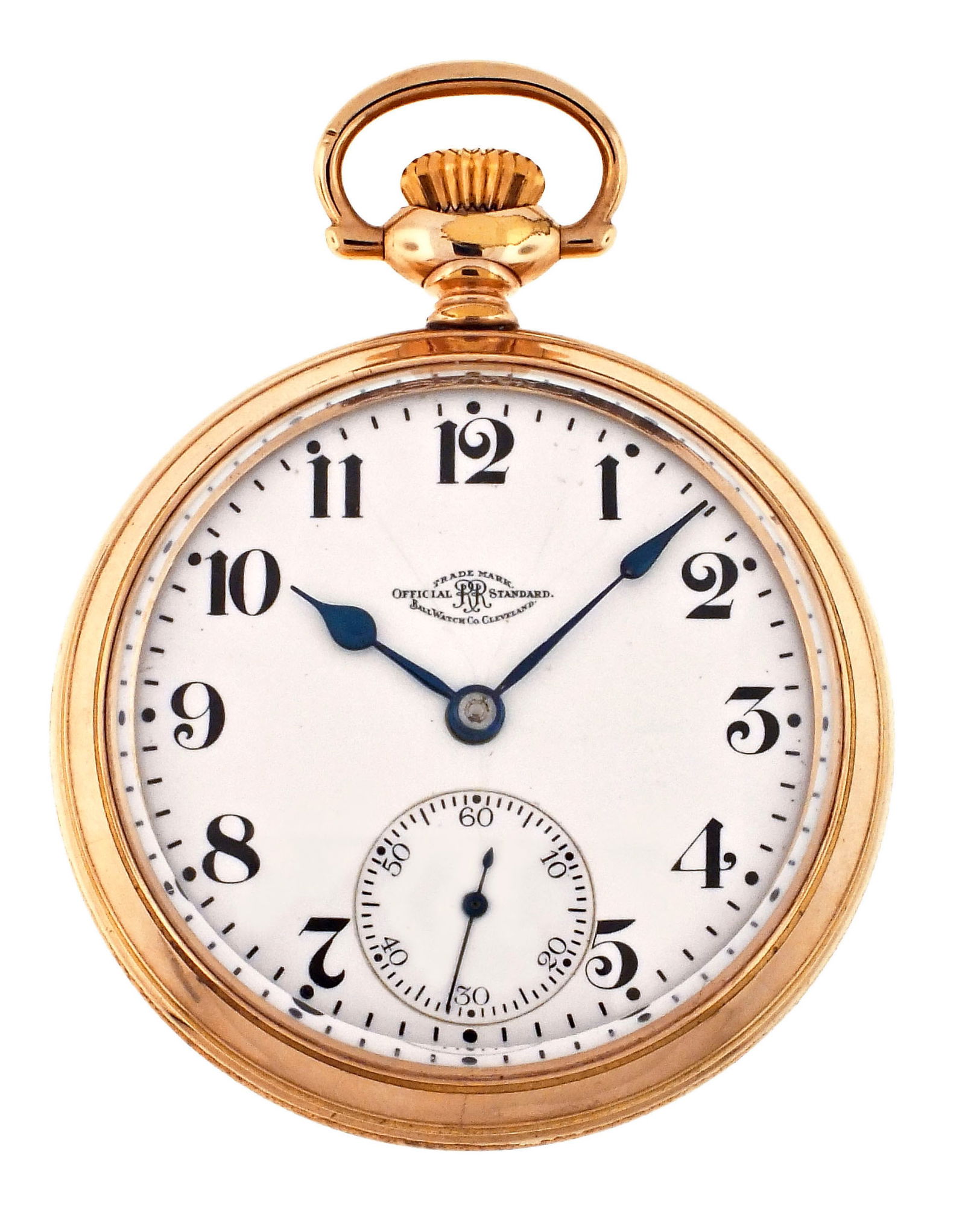 An Early 20th Century Ball Hamilton Brotherhood Of Railroad Trainmen