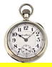 A silver cased South Bend grade 329 The Studebaker pocket watch
