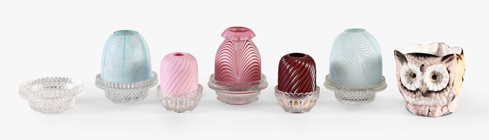 A lot of Clarke fairy lamps and fairy lamp parts (1 of 2)