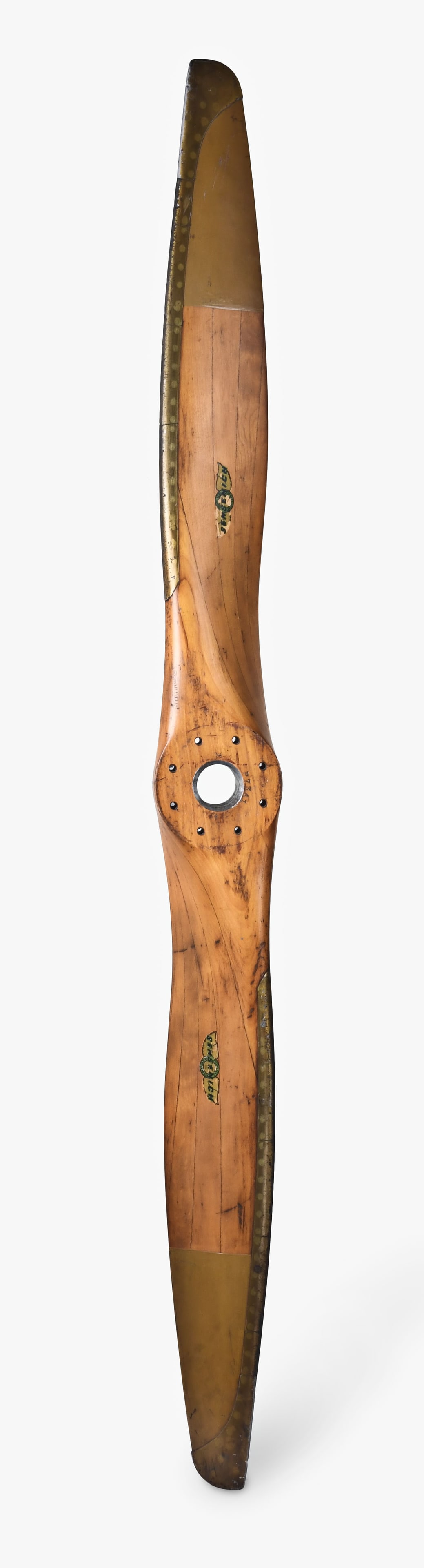 A Sensenich wooden airplane propeller (1 of 5)