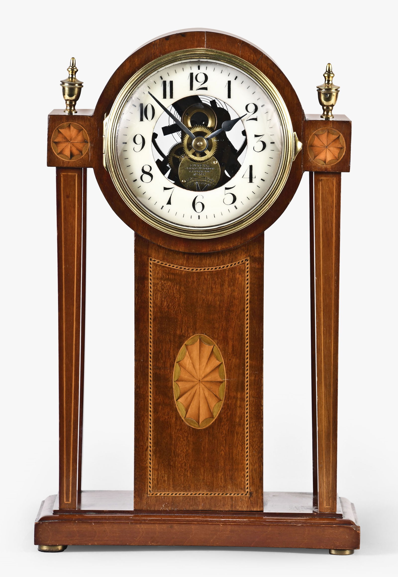 Eureka Clock Co., Sheraton electric mantel clock (1 of 6)