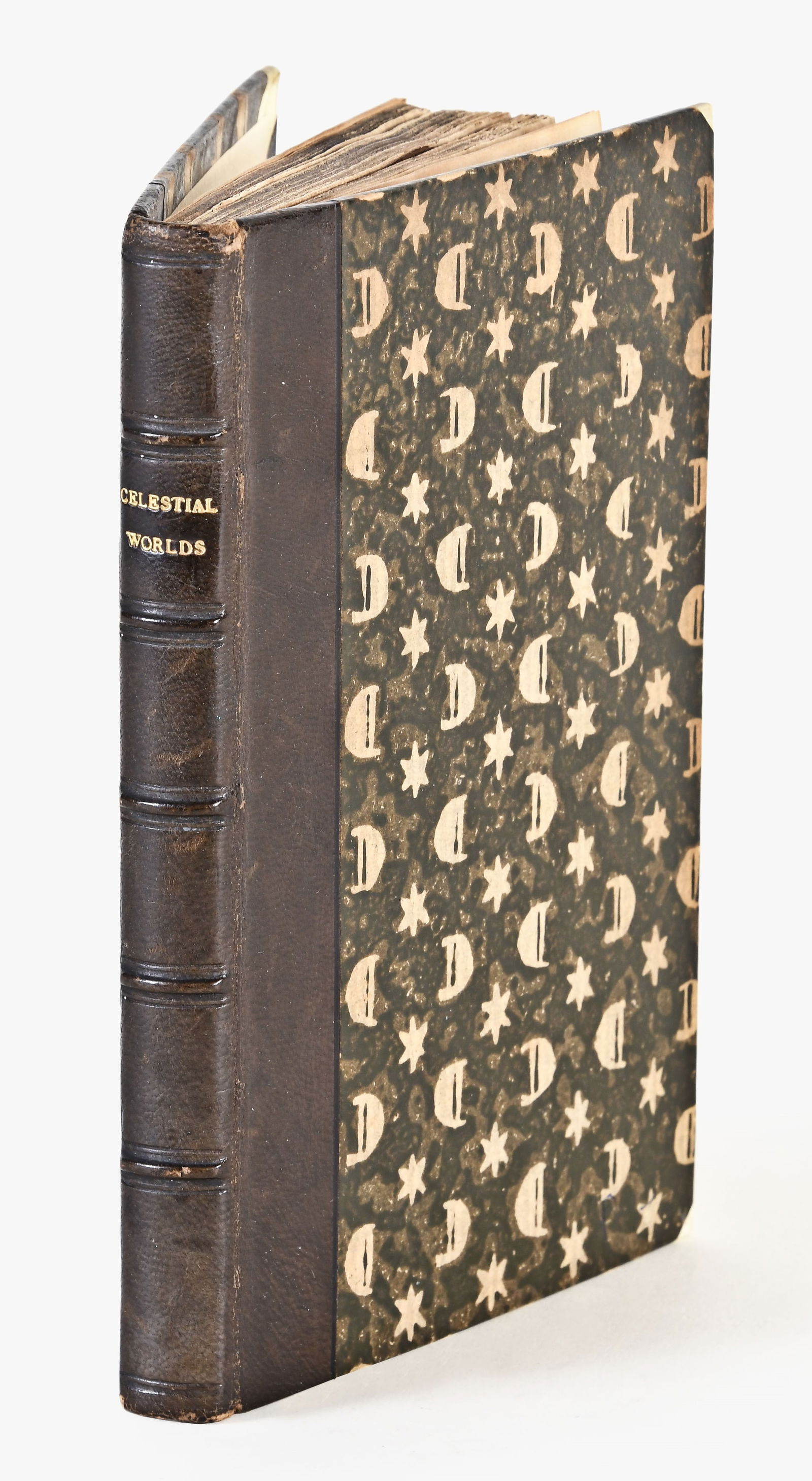 A second edition copy of Huygens Celestrial Worlds Discover'd (1 of 6)