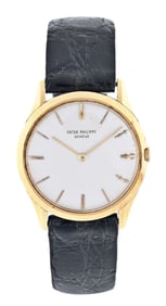 A gold Patek Philippe Calatrava reference 2588 wrist watch