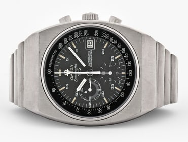 A mid 1970's Omega ref. 378.0801 Speedmaster automatic wrist chronograph