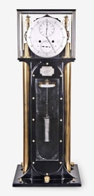 A fine and rare late 19th century Seth Thomas month going standing Precision Clock