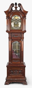 A Waltham No. 64 Pattern monumental chiming hall clock