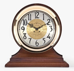 A rare Chelsea Commander mantel clock with 12in Special Grand dial