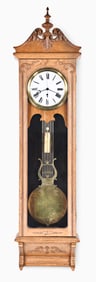Gilbert Clock Co. Regulator No. 20 wall clock