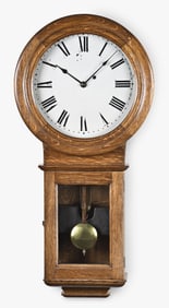 Waltham Clock Co. No. 34 regulator wall clock
