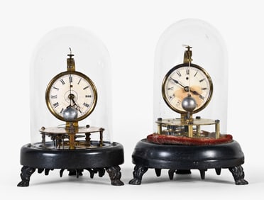 Two E.N. Welch Mfg. Co. Briggs Rotary novelty timepieces