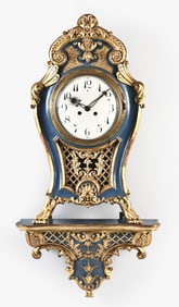 A late 18th century French bracket clock