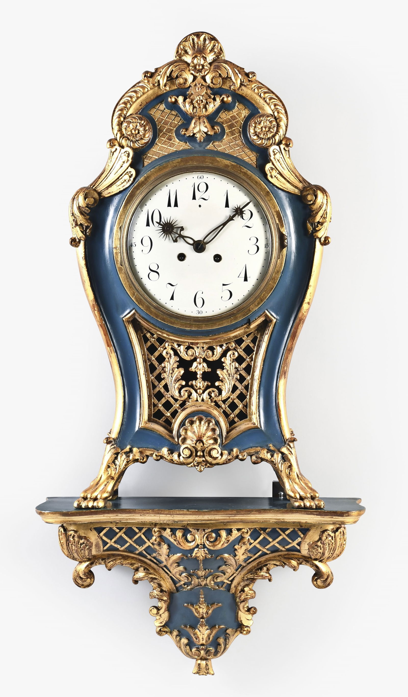 A late 18th century French bracket clock (1 of 7)