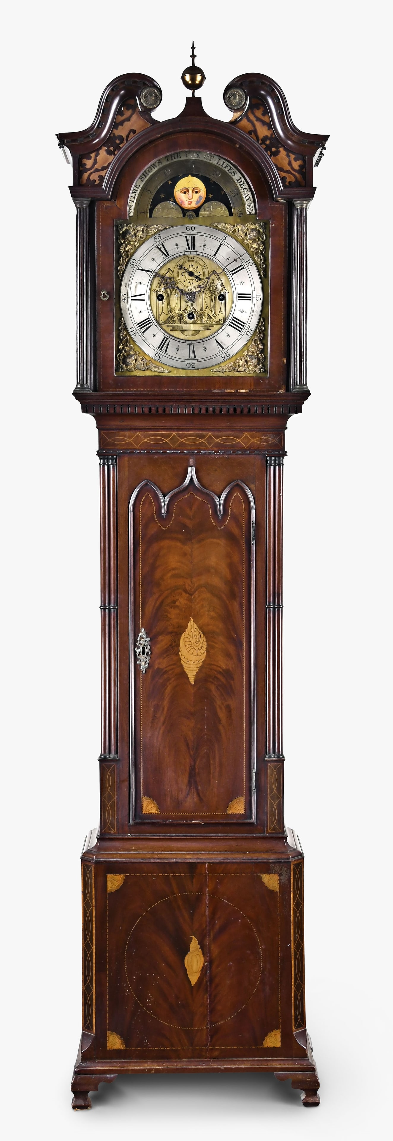 An English chiming tall clock (1 of 9)