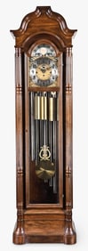 A Herschede Clock Co. William Penn / Model 106 chiming hall clock