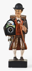 A German late 20th century Clock Peddler whistler