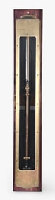 Julien P. Friez & Sons gimbaled wall barometer in brass case