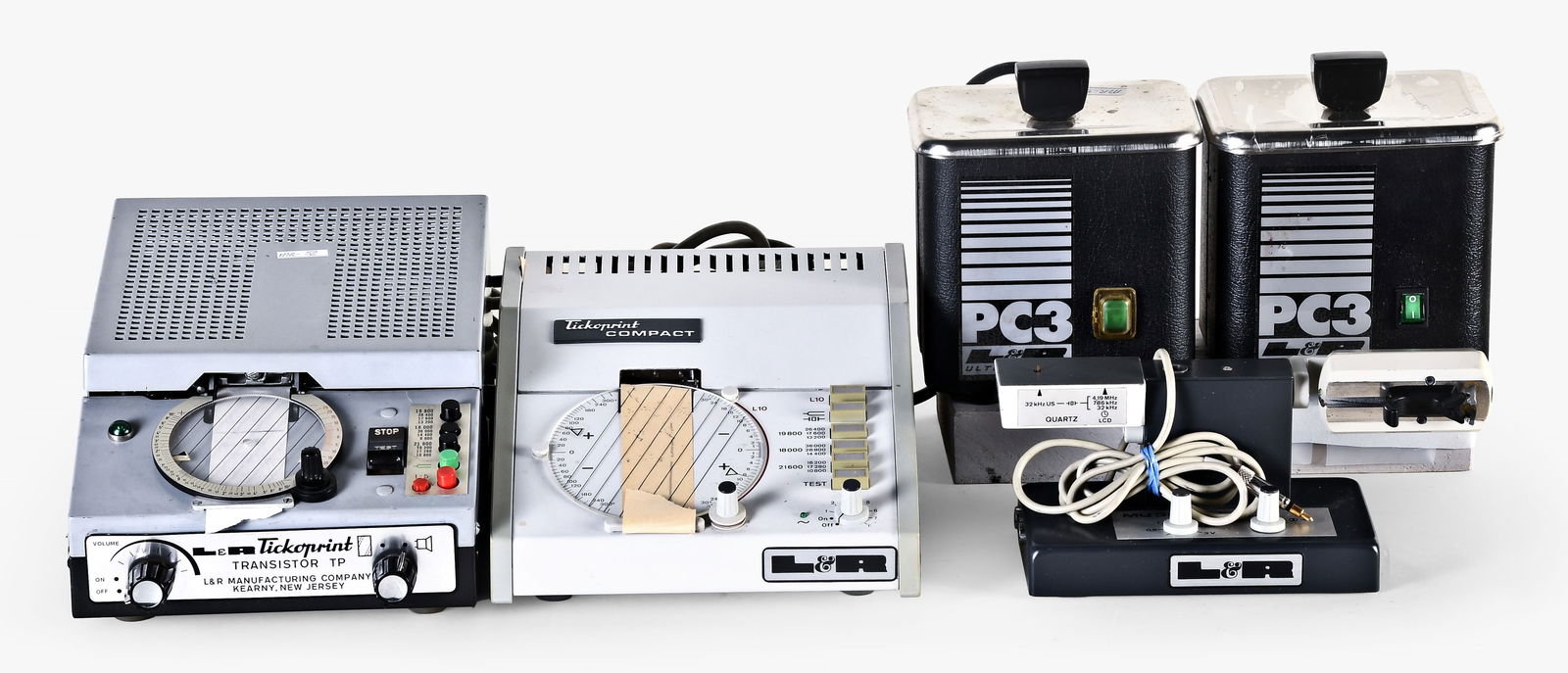 A large lot of watchmakers tools (1 of 4)