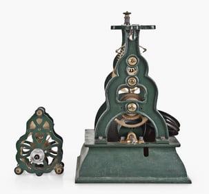 A George M. Stevens Co. street clock