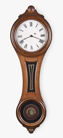 An E. Howard & Co. No. 8 Regulator figure eight style hanging clock