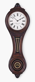 An E. Howard & Co. No. 9 Regulator figure eight hanging clock