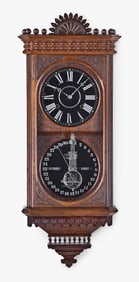 An Ithaca Calendar Clock Co. No 12 Hanging Kildare