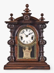 A Welch, Spring & Co. Patti VP No. 2 miniature shelf clock