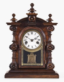 A Welch, Spring & Co. Patti VP No. 2 miniature shelf clock