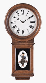 A Chelsea Clock Co. No 1 Pendulum hanging advertising clock