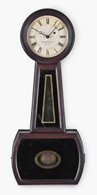 Howard & Davis, Boston, Mass., "No. 4 Regulator" banjo clock