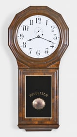Seth Thomas Clock Co. Regulator No.1 Extra wall clock