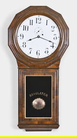 Seth Thomas Clock Co. Regulator No.1 Extra wall clock (1 of 4)