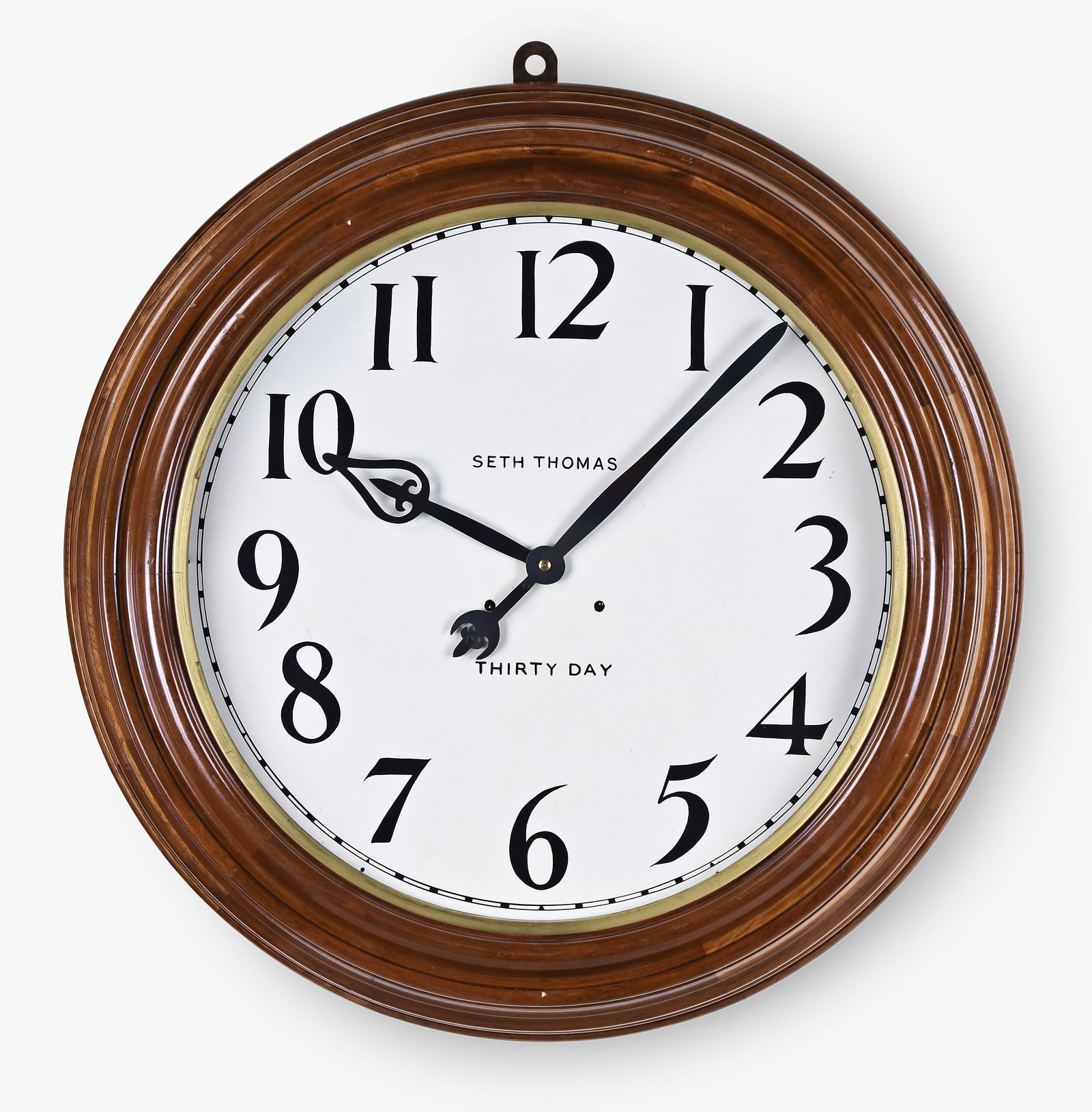 A very large Seth Thomas Gallery clock (1 of 7)