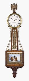 A Walter Durfee banjo clock