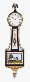 Waltham Clock Co. Model 1500 banjo clock