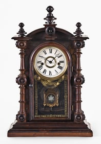 A Welch, Spring & Co. Patti V.P. No. 1 shelf clock