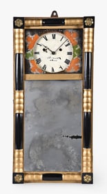 A Benjamin Morrill New Hampshire mirror clock