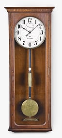 A Seth Thomas Clock Co. Regulator No. 70 hanging clock