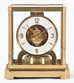 A LeCoultre Atmos mantel clock