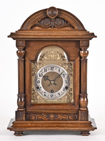 A German chiming bracket clock