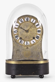 A good early 18th century French movement and dial signed Louis Barroneau