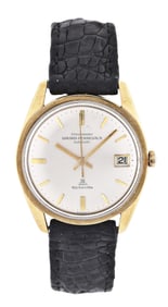 A mid 20th century gold Girard Perregaux ref. 8445N Richeville automatic wrist watch