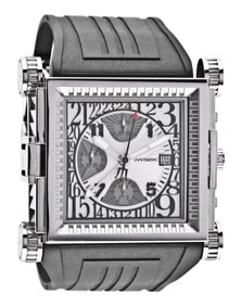 A man's large ref. RB07 0161 "Rebel" wrist chronograph by Hysek Switzerland