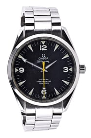 An Omega ref. 168.1110 Railmaster wrist watch