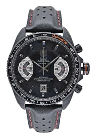 An early 21st century Tag Heuer Grand Carrera Calibre 17 wrist chronograph